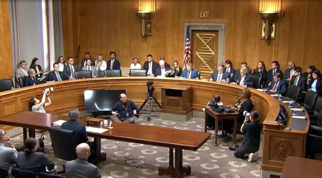 PMG Testifies Before Senate Committee