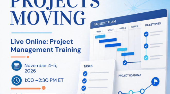 Upcoming Training – Project Management